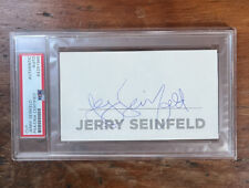 Jerry Seinfeld Signed Cut PSA Authentic picture