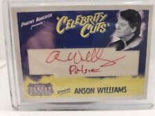 2011 Panini Americana Celebrity Cuts Anson Williams Auto Card #57 Serial #11/20 picture