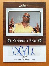 DMX Earl Simmons Leaf Signature 2012 Keeping It Real Autograph Ruff Riders RIP picture