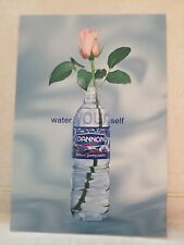 Dannon Spring Water Advertisement Water Yourself Any You'll Bloom Unposted  picture