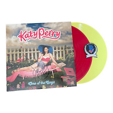KATY PERRY SIGNED AUTOGRAPH  'ONE OF THE BOYS' LP VINYL BAS BECKETT picture