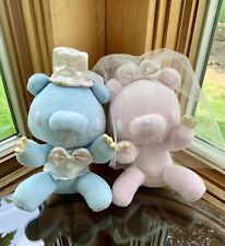 Rare Chax GP Gloomy Bear Bride and Groom Plush Set Of 2 Stuffed Animals Japan picture