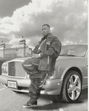 Lil' Troy American Rapper Artist 8x10 Press Promo Black White Photo  picture