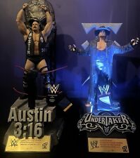 The Undertaker & Stone Cold Hand-Painted Cold-Cast Resin WWE Toy picture