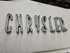 CHRYSLER NEW YORKER CIRCA 1956 FULL SET OF TRUNK LETTERS 1621377-1621383 {4614} picture