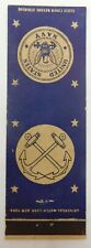 United States Navy Anchor Vintage Matchbook Cover picture