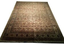 12x15 Light Gold Jaipur Wool Handmade Soft New Indian Rug B-74975 picture