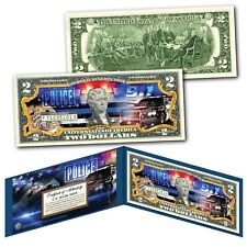 POLICE DEPARTMENT 911 Emergency Response Agency Genuine US $2 Bill - The Finest picture
