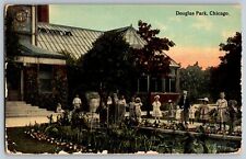 Chicago, Illinois IL - The Conservatory - Douglas Park - Vintage Postcard picture