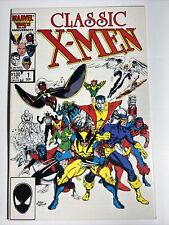 Classic X-Men #1 - Key First Issue Art Adams Cover Marvel Comics 1986 MCU Copy B picture