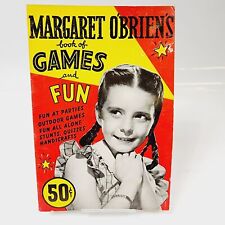 Margaret O'Brien's Book of Games and Fun 1948-Game rules & strategy with man... picture