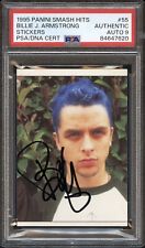 1995 Panini Smash Hits #55 Billie Joe Armstrong Auto Green Day PSA/DNA 9 MINT  picture