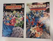 Official Crisis on Infinite Earths Index#1-Crossover Crisis Index#1 VF ICG Comic picture