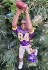 Randy Moss Minnesota Vikings NFL Football Xmas Tree Ornament Holiday vtg Jersey picture