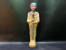 Amazing Egyptian Ptah god Ushabti standing & holding the stick picture