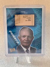 DWIGHT D EISENHOWER 2021  PIECES OF THE PAST DOCUMENT RELIC palmistry 69 paper picture