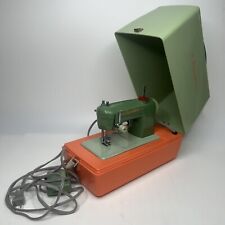 Vintage 1960s Signature Junior real working metal sewing machine Montgomery Ward picture