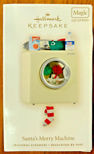 NEW Hallmark Keepsake Ornament SANTA'S MERRY MACHINE washing Magic 2009 vtg NRFB picture