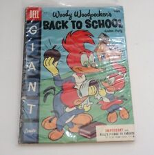 Woody Woodpecker Back to School #4 1955 Dell Giant Comic Book Walter Lantz picture