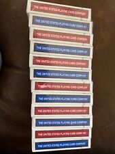 12 New Sealed Deck of Bicycle Standard Face Poker Playing Cards 6 BLUE & 6 RED picture