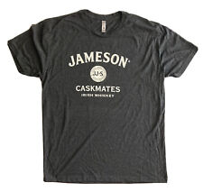 Jameson Irish Whisky JJ&S Caskmates Grey Crew Neck T-Shirt Size XL New picture