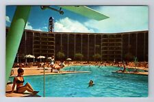 Las Vegas NV-Nevada, Frontier Hotel, Advertising, Antique Vintage Postcard picture