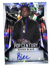 2023 Leaf Pop Century Kodak Black 8/10 Auto Autograph Crystals Card Rapper  picture