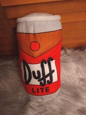 Universal Studios The Simpsons Duff Lite Beer Can Plush 10