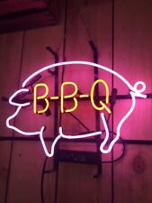 BBQ Pig Pork Neon Light Sign 20