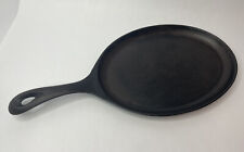 Vintage Cast Iron Oval Skillet Frying Pan Made in China Fajitas picture