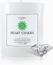 Foreverwick Heart Chakra Candle | Scented with Jasmine Green,Rose  picture