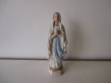 Antique German Statue Holy Virgin Mary Bisque Porcelain picture