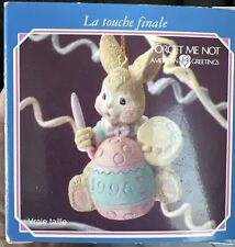 1996 Carlton Cards Heirloom Collections Easter Ornament FINISHING TOUCHES picture