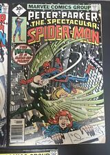 Lot Of 3 Spectacular Spiderman-Man Bronze Age Comic Books. Low Grade, Bronze Age picture