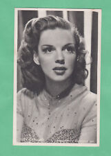 1947  Judy Garland Movie Star Card Kwatta Film Stars  C 31  Unnumbered Back picture