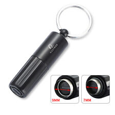 Galiner Travel Stainless Steel Cigar Punch Cutter Double W/ Key Chain Gift Box picture