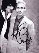 Charlie Watts Signed Autograph The Rolling Stones 5x7 Card COA picture