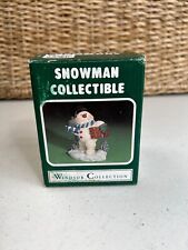 Windsor Collection Snowman Figurine Top Hat Christmas Home Decoration picture