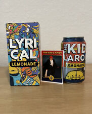 Lyrical Lemonade 7th Anniversary Rapper Can - The Kid Laroi w/ Trading Card+Box picture
