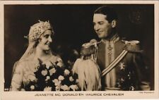 CPA Jeanette McDonald in Maurice Chevalier FILM STAR (1072377) picture