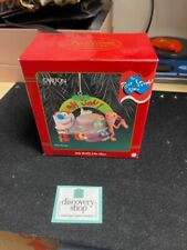 Heirloom Carlton Ren & Stimpy Yule Really Like This Christmas Ornament 1998 DS30 picture