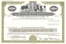Ralston Purina Co. - 1894 $5,000 Specimen Bond - Specimen Stocks & Bonds picture
