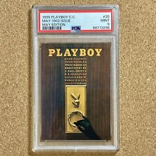 🔥 1995 PLAYBOY COVER COLLECTION MAY EDITION 1962 ISSUE #25 - PSA 9 MINT picture