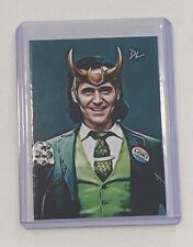 Loki Limited Edition Artist Signed “God Of Mischief” Trading Card 1/10 picture