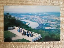 PANORAMIC VIEW FROM LOOKOUT MOUNTAIN,TENNESSEE.VTG UNUSED POSTCARD*P20 picture