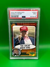 2022 US Decision The Great MAGA King Donald Trump Nicknames PSA 9 picture