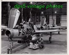 1953   F-84 Thunderjets for Nationalist China (Taiwan) Vtg USAF Media Print 8x10 picture