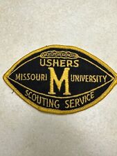 Vintage University of Missouri Boy Scout Ushers Patch - 1953? picture
