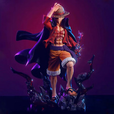 25cm One Piece Luffy Iconic Pose Anime Action Figurine picture
