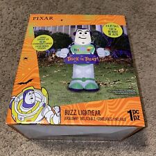 Gemmy 3.5 Ft Buzz Lightyear Airblown Inflatable Disney Pixar Halloween AS-IS picture